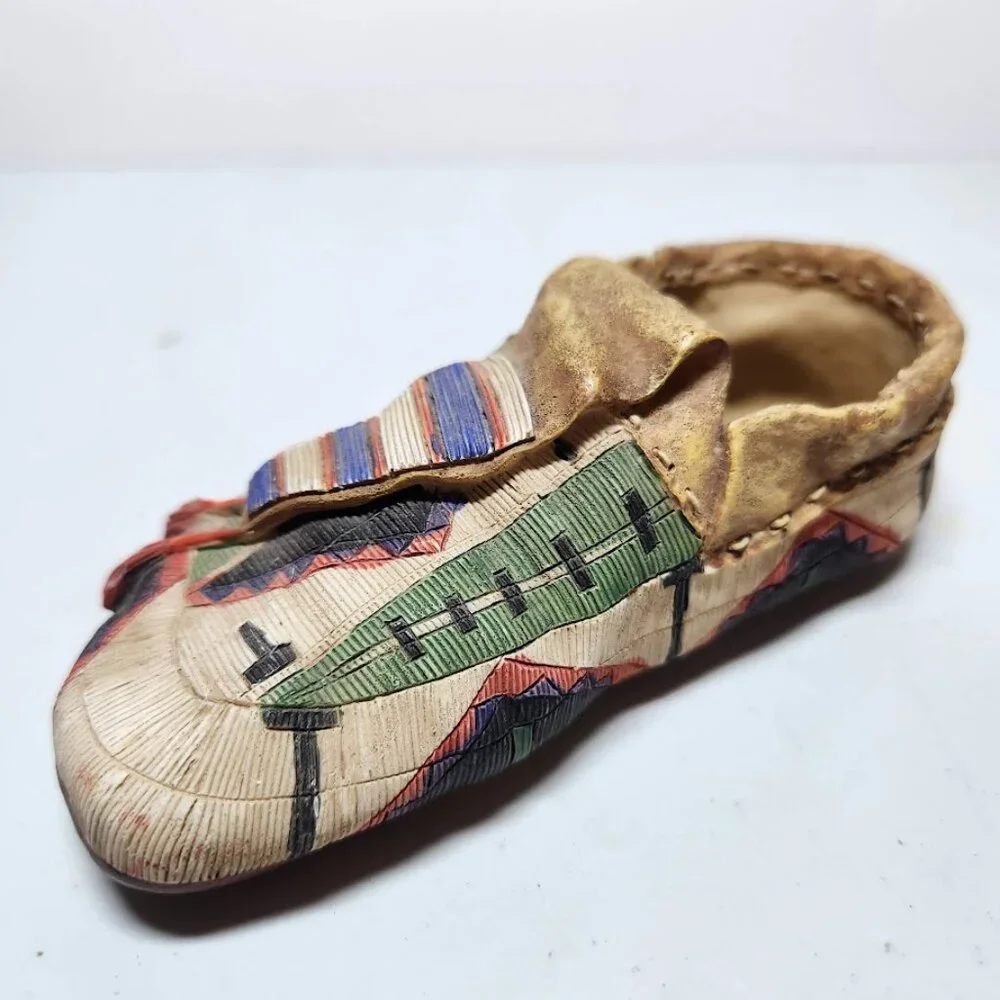 Hand Crafted ceramic moccasins